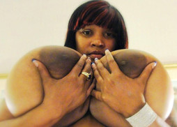 Curvy big tits ebony women show their